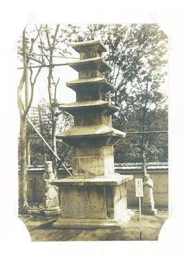 이천오층석탑 사진